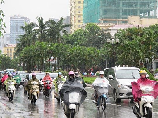 khong khi lanh tang cuong nhieu noi tai bac bo co mua