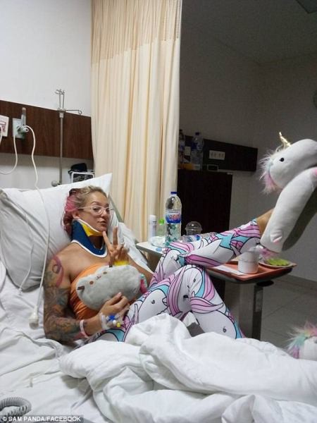 nu nghe si gap tai nan kinh hoang khi trinh dien uon deo