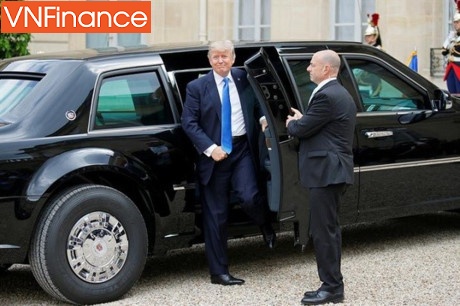 tinh tiet moi ve chiec xe cadilac one phao dai bat kha xam pham cua tong thong trump