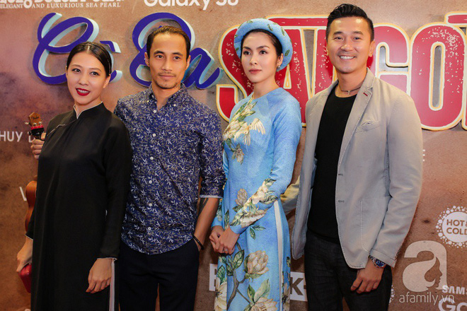 tang thanh ha xinh dep dien ao dai cung hoi ban than den ung ho van ngo
