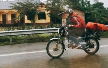 2 nguoi dan ong nuoc ngoai lai xe may phong nhu bay tren cao toc ha noi lao cai