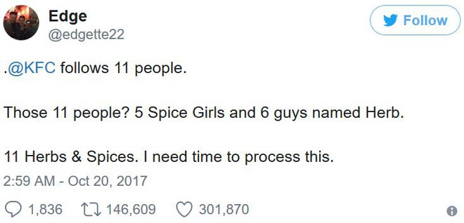 phat hien ra an y tren twitter cua kfc thanh nien sanh mom duoc hang gui tang buc tranh cuc chat