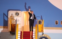 tong thong my donald trump den ha noi an ninh that chat o cac tuyen pho trung tam