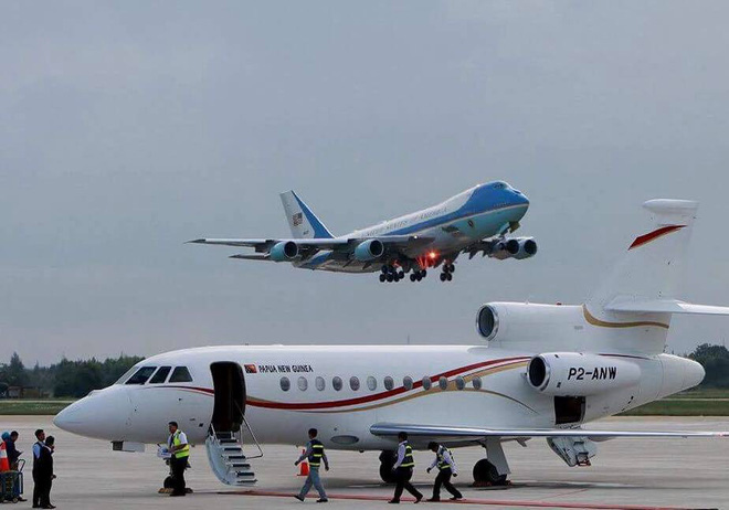 tong thong my donald trump den ha noi an ninh that chat o cac tuyen pho trung tam