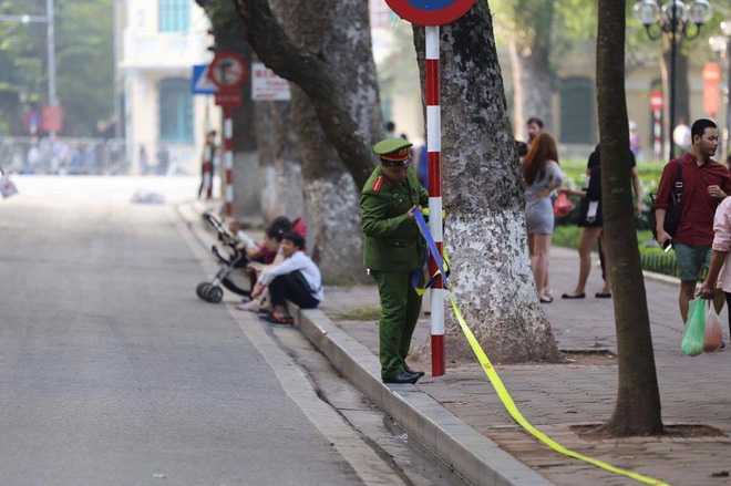 tong thong my donald trump den ha noi an ninh that chat o cac tuyen pho trung tam