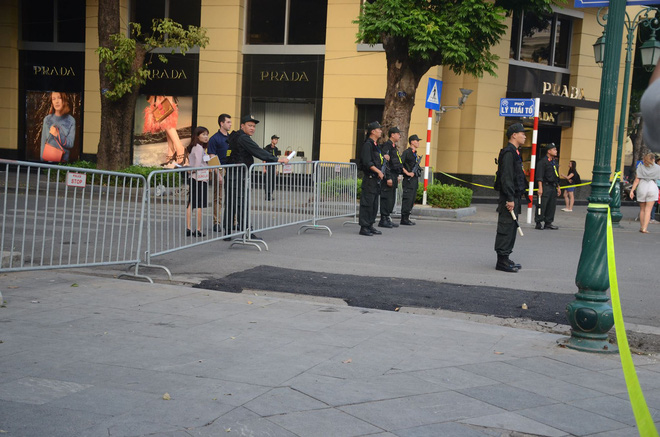 tong thong my donald trump den ha noi an ninh that chat o cac tuyen pho trung tam