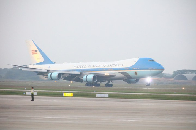 tong thong my donald trump den ha noi an ninh that chat o cac tuyen pho trung tam