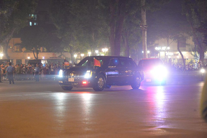 tong thong my donald trump den ha noi an ninh that chat o cac tuyen pho trung tam