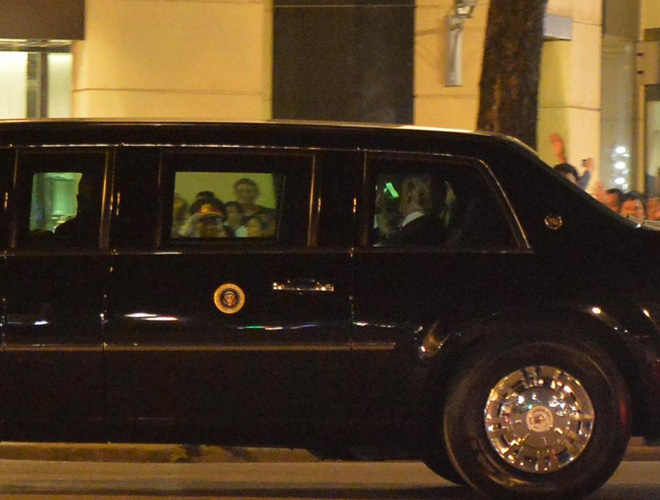 tong thong my donald trump den ha noi an ninh that chat o cac tuyen pho trung tam