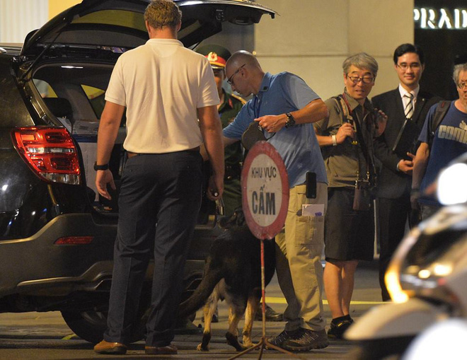 tong thong my donald trump den ha noi an ninh that chat o cac tuyen pho trung tam