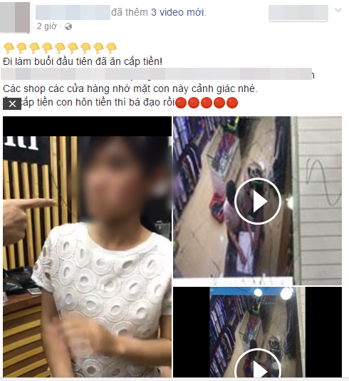 nhung co gai bi bat qua tang khi an trom o cua hang quay clip tung len mang xa hoi co phai la giai phap tot de ran de