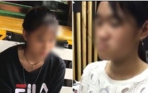 nhung co gai bi bat qua tang khi an trom o cua hang quay clip tung len mang xa hoi co phai la giai phap tot de ran de