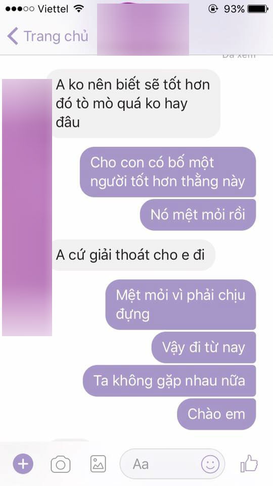 chong doi nang mang com trua den vo bau khong vua y tuyen bo anh khong phai bo cua con em