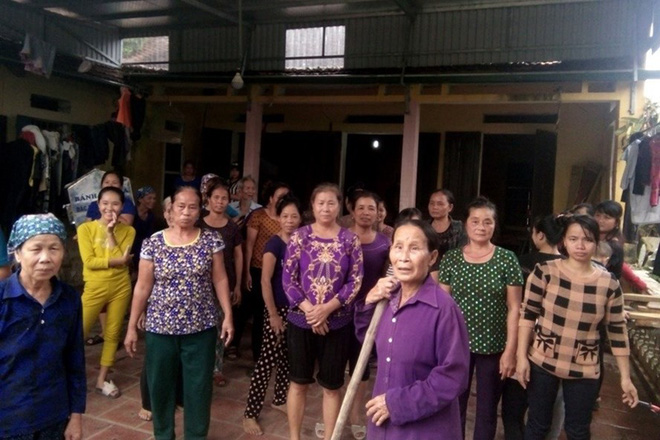 vu vo can bo thon nhan qua lu lut chu tich xa khang dinh khong nhan nhuong