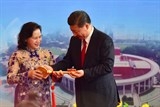 Chủ tịch Trung Quốc Tập Cận Bình dự lễ khánh thành Cung hữu nghị Việt -Trung