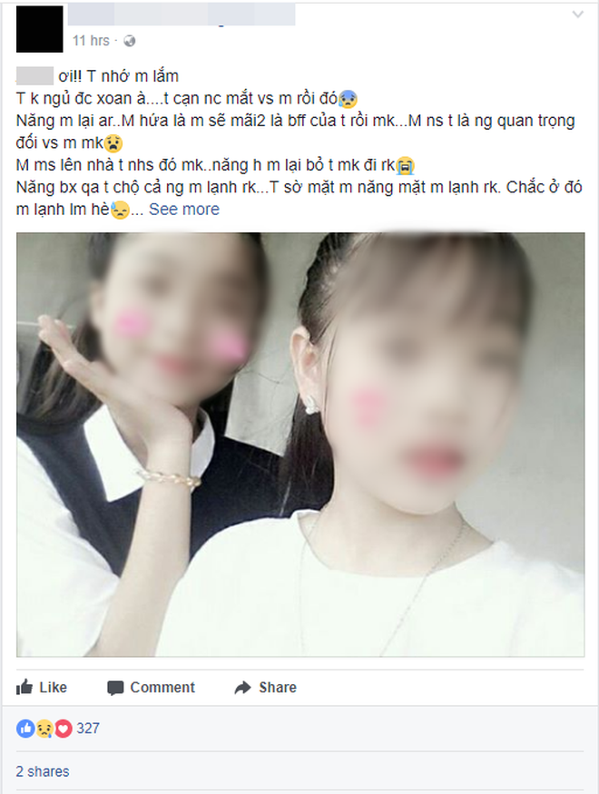 ban be bang hoang gui loi chia buon toi nu sinh lop 9 tu vong khi dang sac pin dien thoai