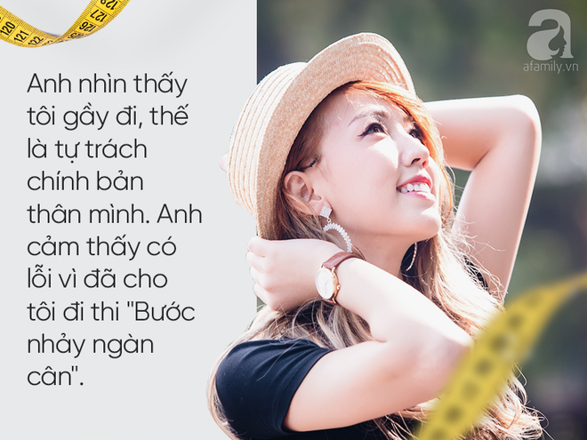 quan quan buoc nhay ngan can thanh huyen giam 30kg tro ve nha con gai khen me xinh nhu hoa hau