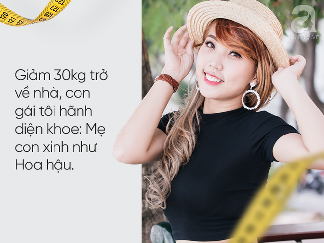 quan quan buoc nhay ngan can thanh huyen giam 30kg tro ve nha con gai khen me xinh nhu hoa hau