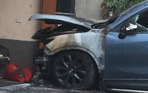 ha noi xe mazda cx 5 bat ngo chay trui dau trong dem