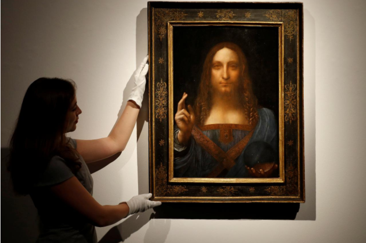 buc tranh ve chua kito cua leonardo da vinci duoc ban voi muc gia cao ky luc