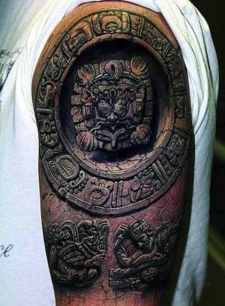 day khong phai hinh xam nua ma la nhung buc tranh 3d duoc ve tren da