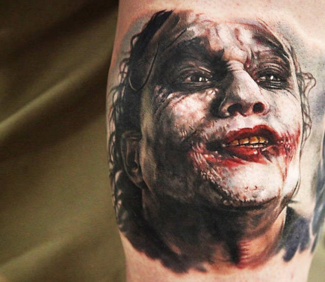 day khong phai hinh xam nua ma la nhung buc tranh 3d duoc ve tren da