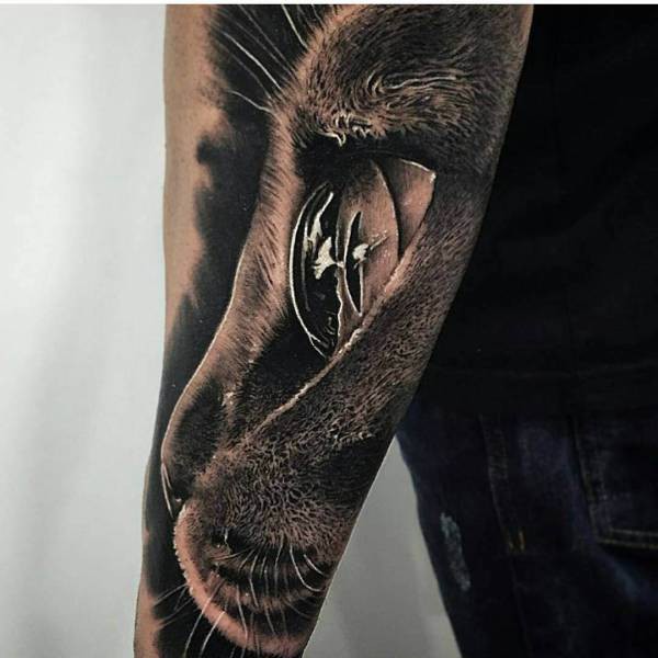 day khong phai hinh xam nua ma la nhung buc tranh 3d duoc ve tren da