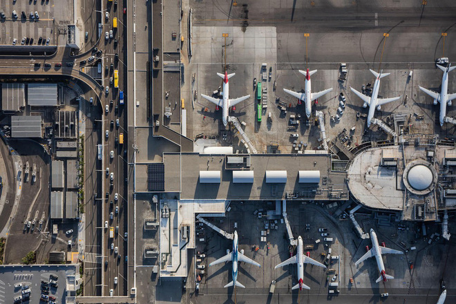 ngam ve dep an tuong cua nhung chiec may bay khong lo duoc chup tu tren cao