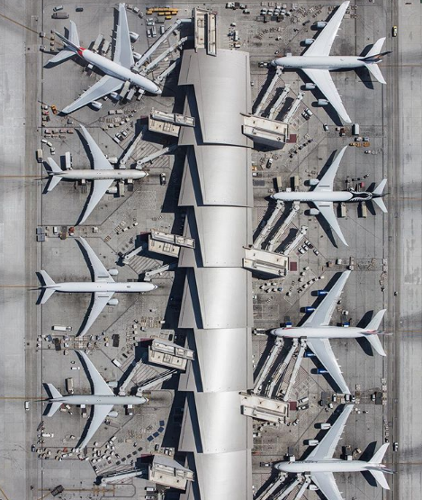 ngam ve dep an tuong cua nhung chiec may bay khong lo duoc chup tu tren cao