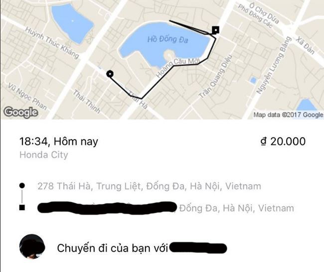 cong an vao cuoc dieu tra hang loat tin nhan de doa nu hanh khach bi tai xe uber danh bam mat