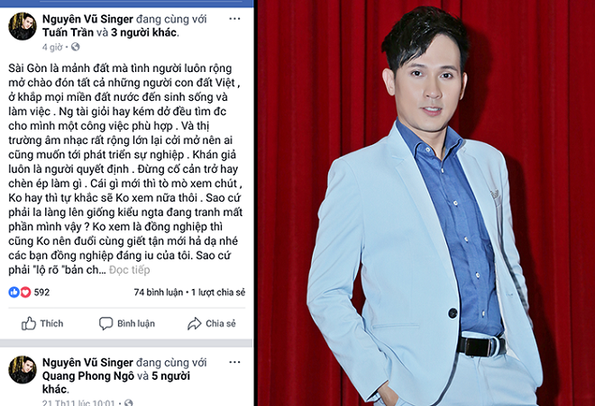 nguyen vu len tieng che cac ca si chen ep duoi cung giet tan chi pu