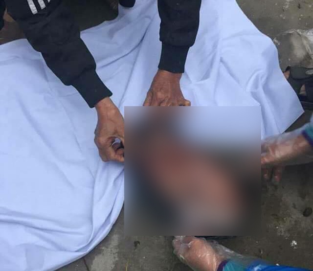 bac ninh phat hien tre so sinh con nguyen day ron trong tui ni long o nha tro