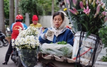 chum anh nguoi ha noi co ro xuong pho trong cai lanh ky luc tu dau mua