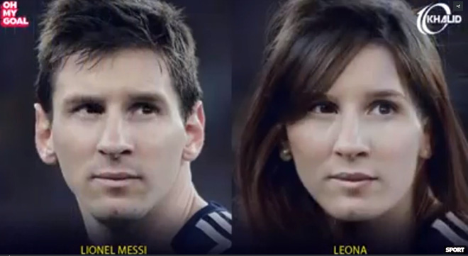 messi ronaldo beckham neu la con gai se trong nhu the nay