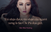 van mai huong tiet lo bi fan cua chi pu doa giet hoa hau do my linh tuyen bo khong can dai gia