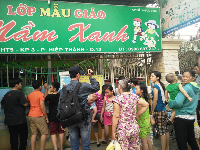 nguoi dan xung quanh truong mam xanh truoc toi goi con thay bi chay mau mui gay tay toi so qua goi di noi khac
