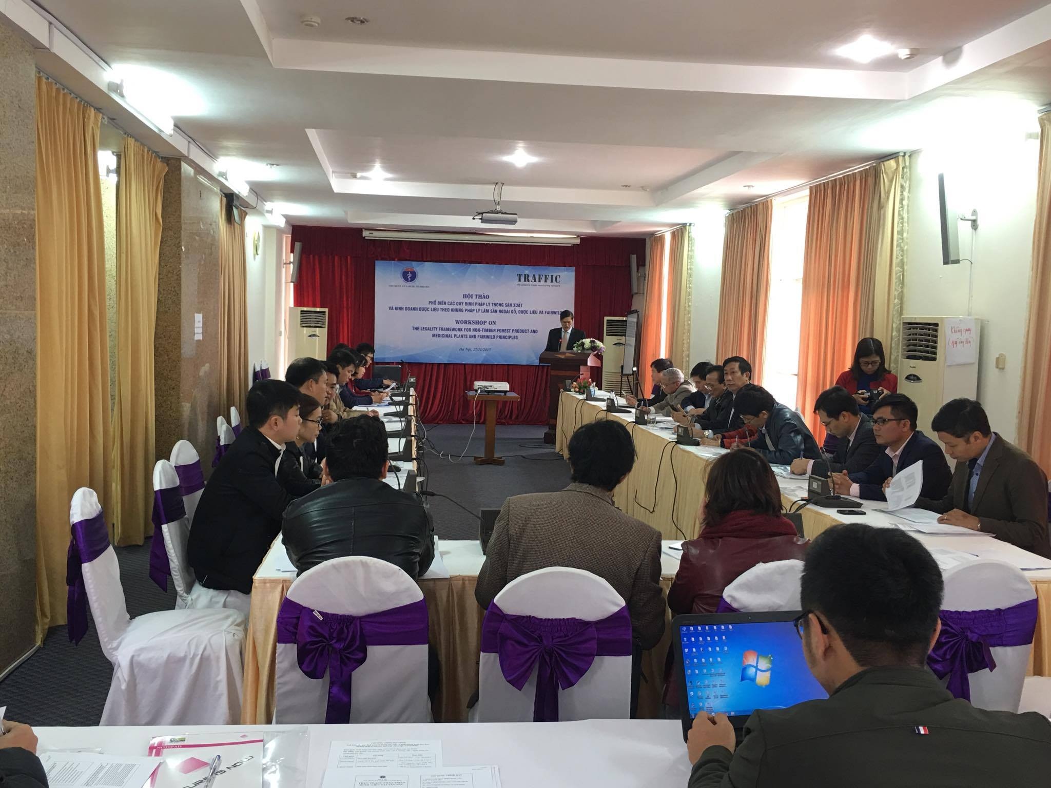 hon 30 doanh nghiep va co quan tham gia hoi thao tap huan ve chinh sach phat trien lam san