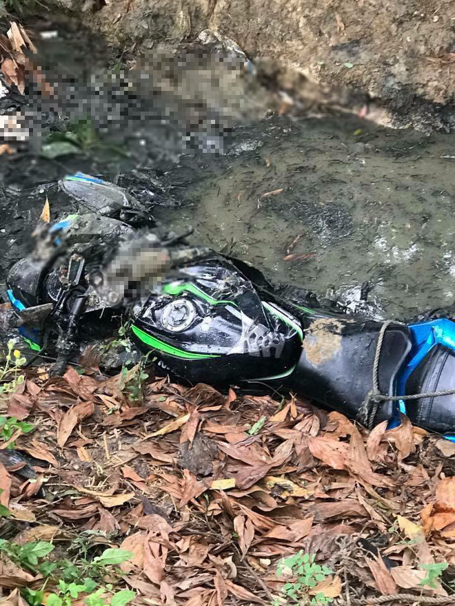 chay thu motor moi mua chua lap bien nam thanh nien lao xuong muong gay ca tay chan