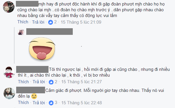 tranh cai ve luat bat thanh van cua dan phuot du khong quen cung phai vay tay chao nhau khi di duong