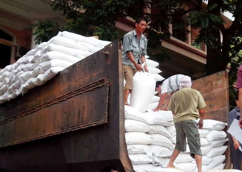 hai tinh duoc cap gao du tru quoc gia