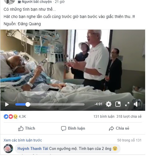 tieng hat vong ra tu phong benh khi biet chu nhan cua giong hat nhieu nguoi da khong khoi nghen ngao