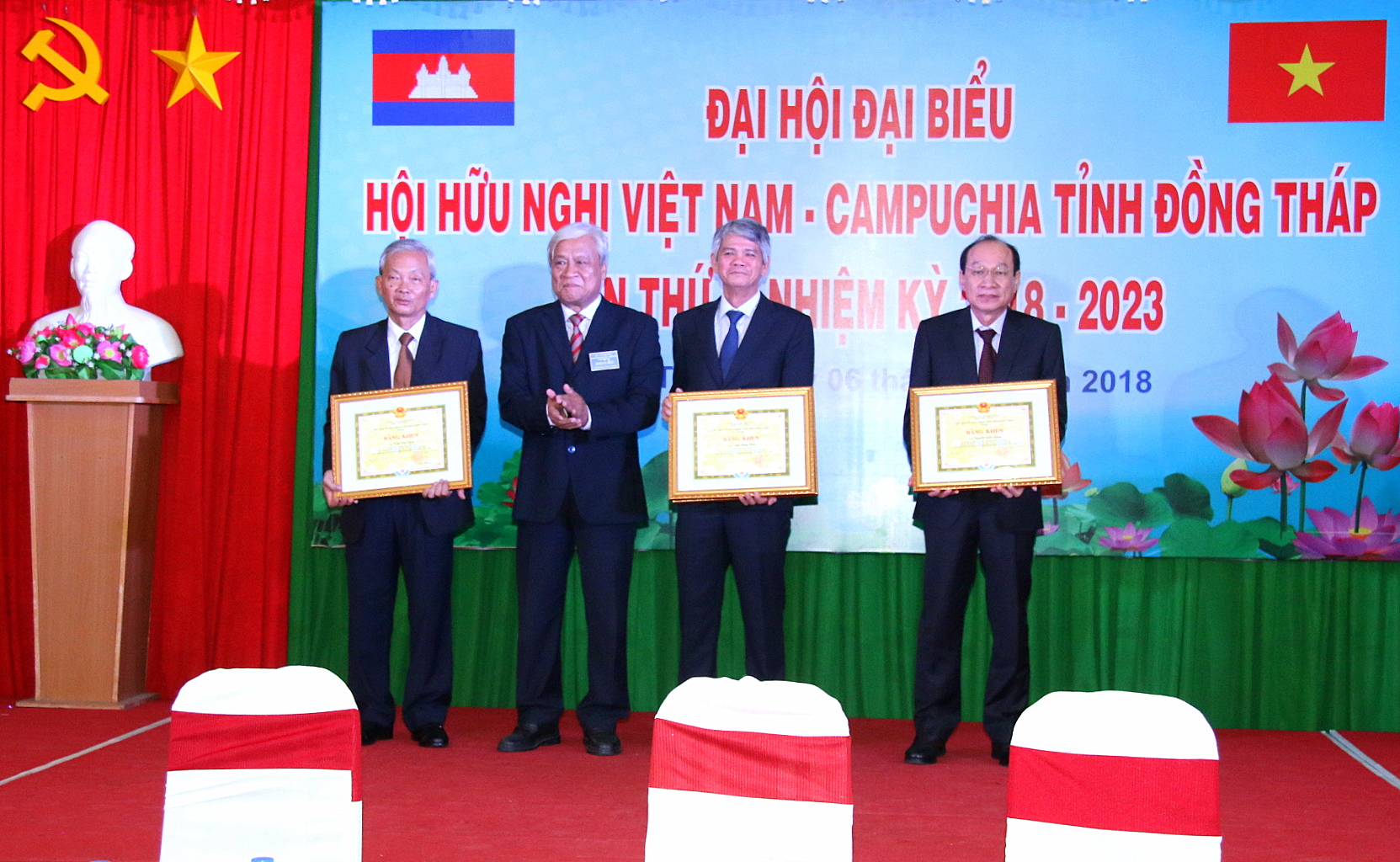 hoi huu nghi viet nam campuchia tinh dong thap lam tot vai tro cau noi doan ket huu nghi