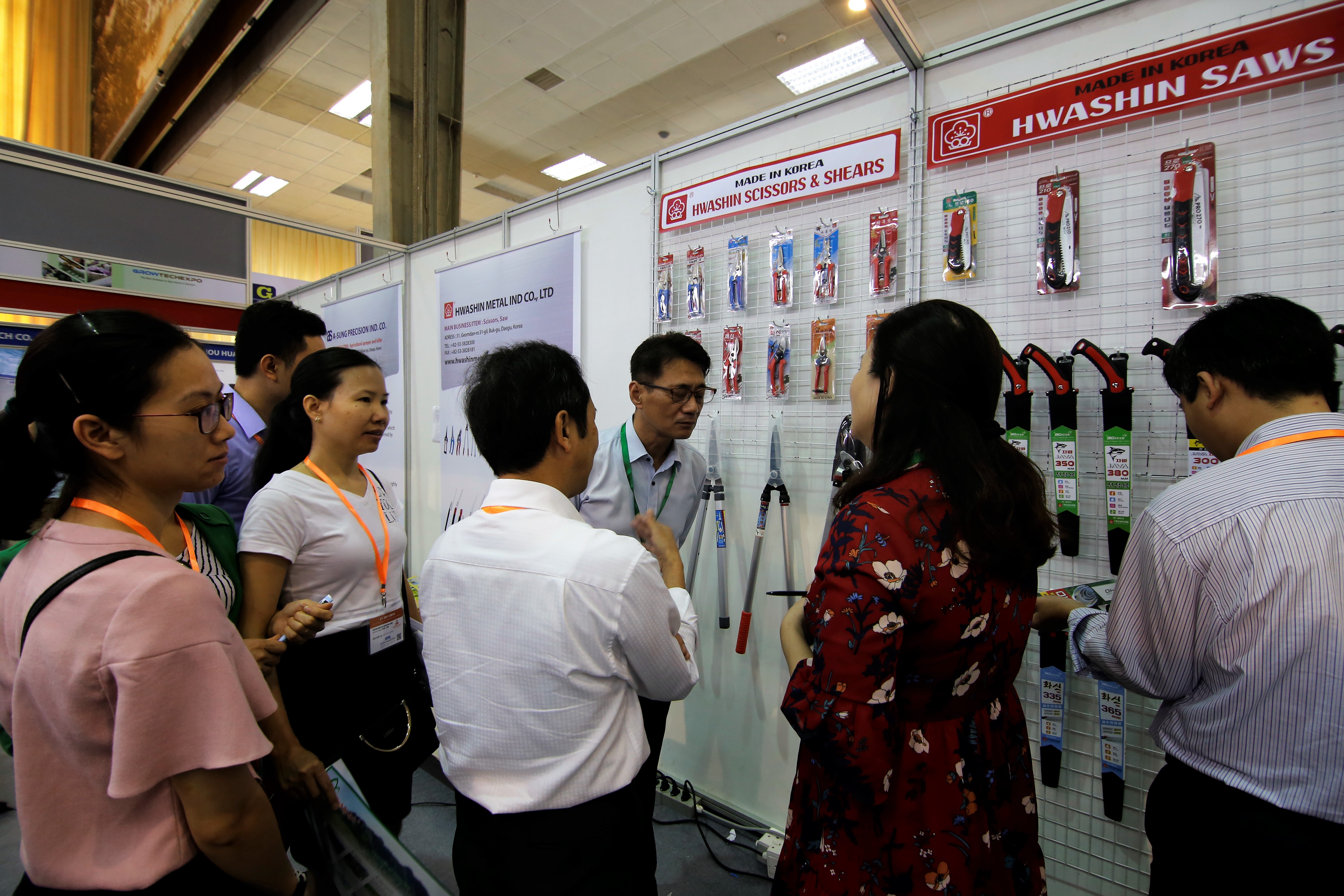 trien lam vietnam growtech 2018 san choi quoc te ve thiet bi nong nghiep