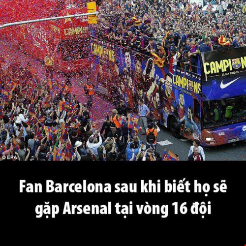 anh che arsenal meo mat khi gap barca o vong 18 champions league