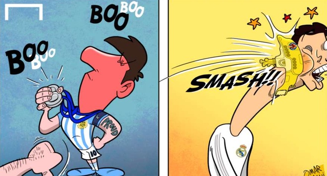 anh che mourinho day hoc tro vao gam xe ronaldo meo mat vi tau ngam vang