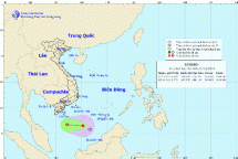 ap thap nhiet doi giat cap 7 8 o bien dong