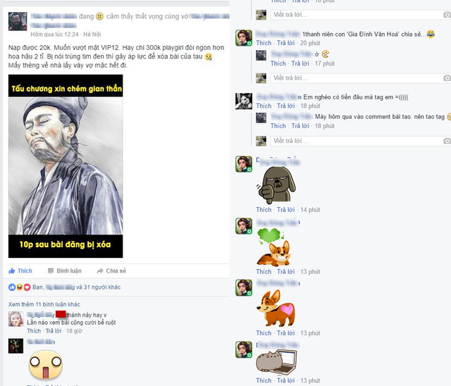 thanh nien lay loi nhan ca tan gach da vi che anh cham biem nguoi choi free