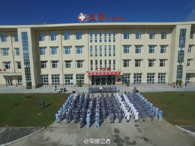 trump noi dung tq da xay to hop quan su khong lo o bien dong co ca san bong da