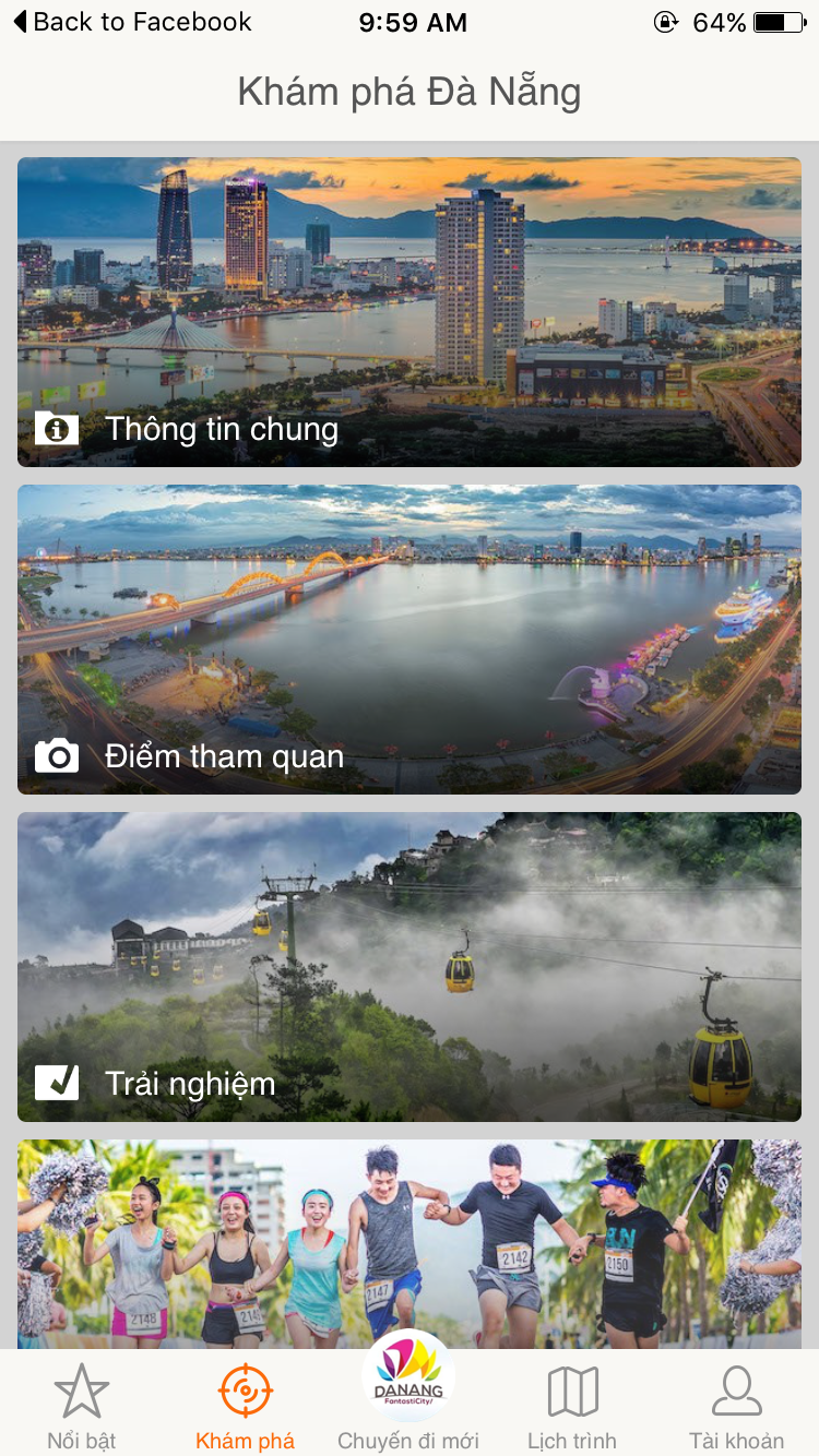 da nang ra mat ung dung kham pha du lich tren thiet bi di dong