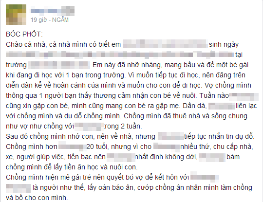 co gai 20 tuoi nhan tin du do thue nha o chung voi nguoi da co vo